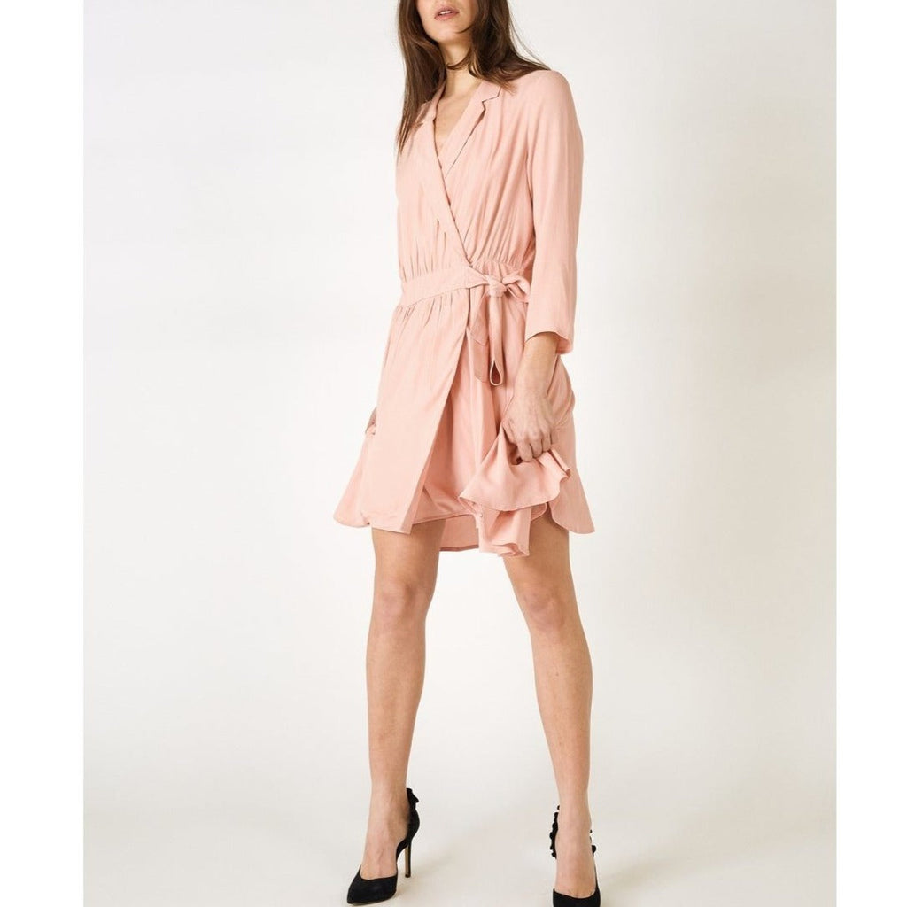 Berenice - Robe Portefeuille Rose