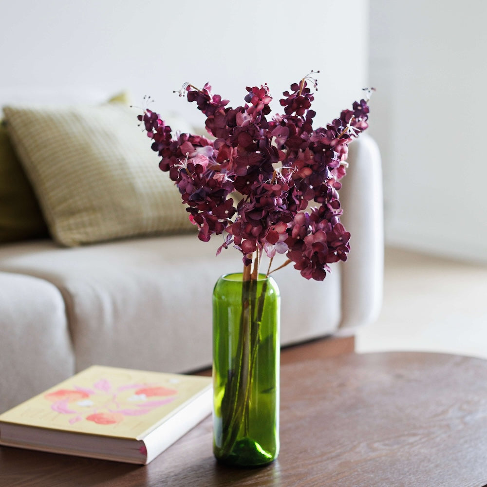 Hortensia Paniculé En Papier Violet