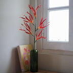 Orchidée De La Passion En Papier Orange