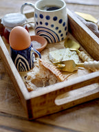 Shama - Taza de Espresso - Azul - Gres