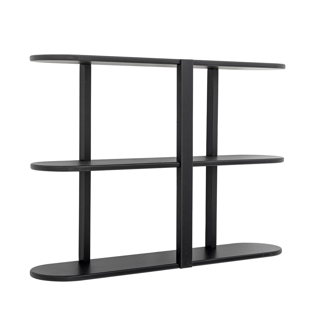 Vicente - Estantería - Negro - Mdf