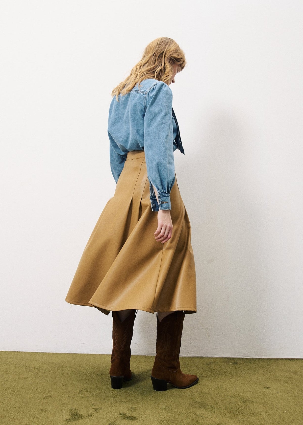 Abelone Blouse - Denim Blue