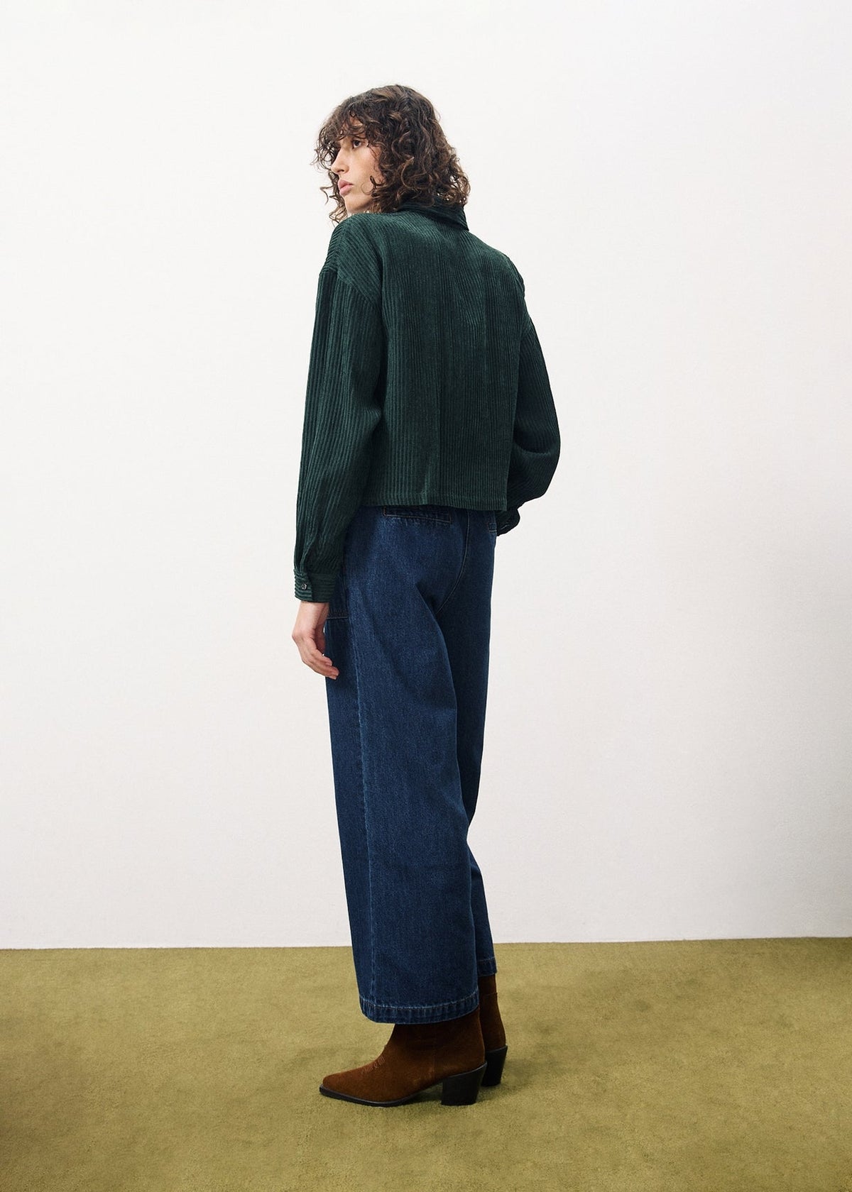 Camisa Anae - Verde Bosque
