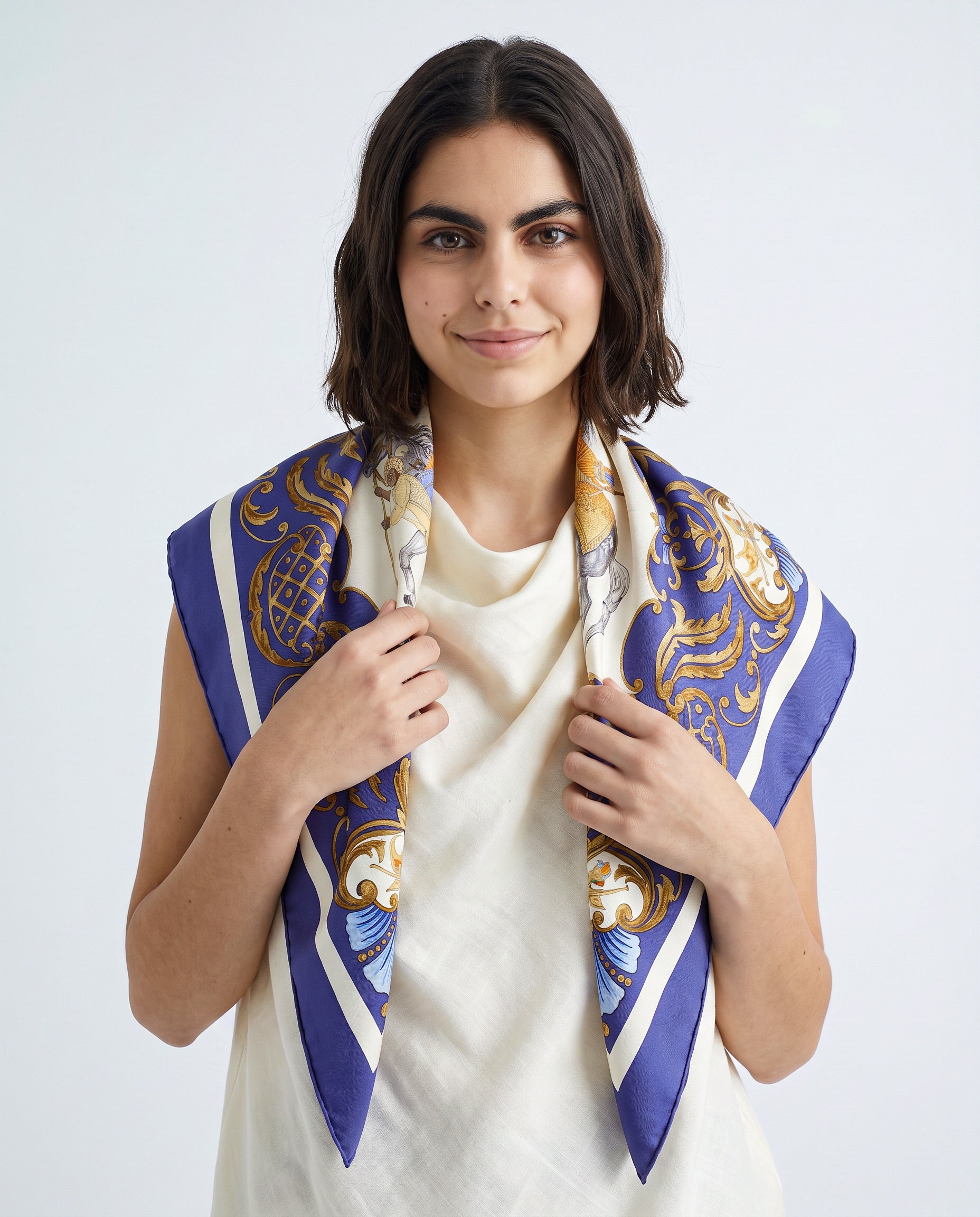 Foulard Hermès Cheval Turc