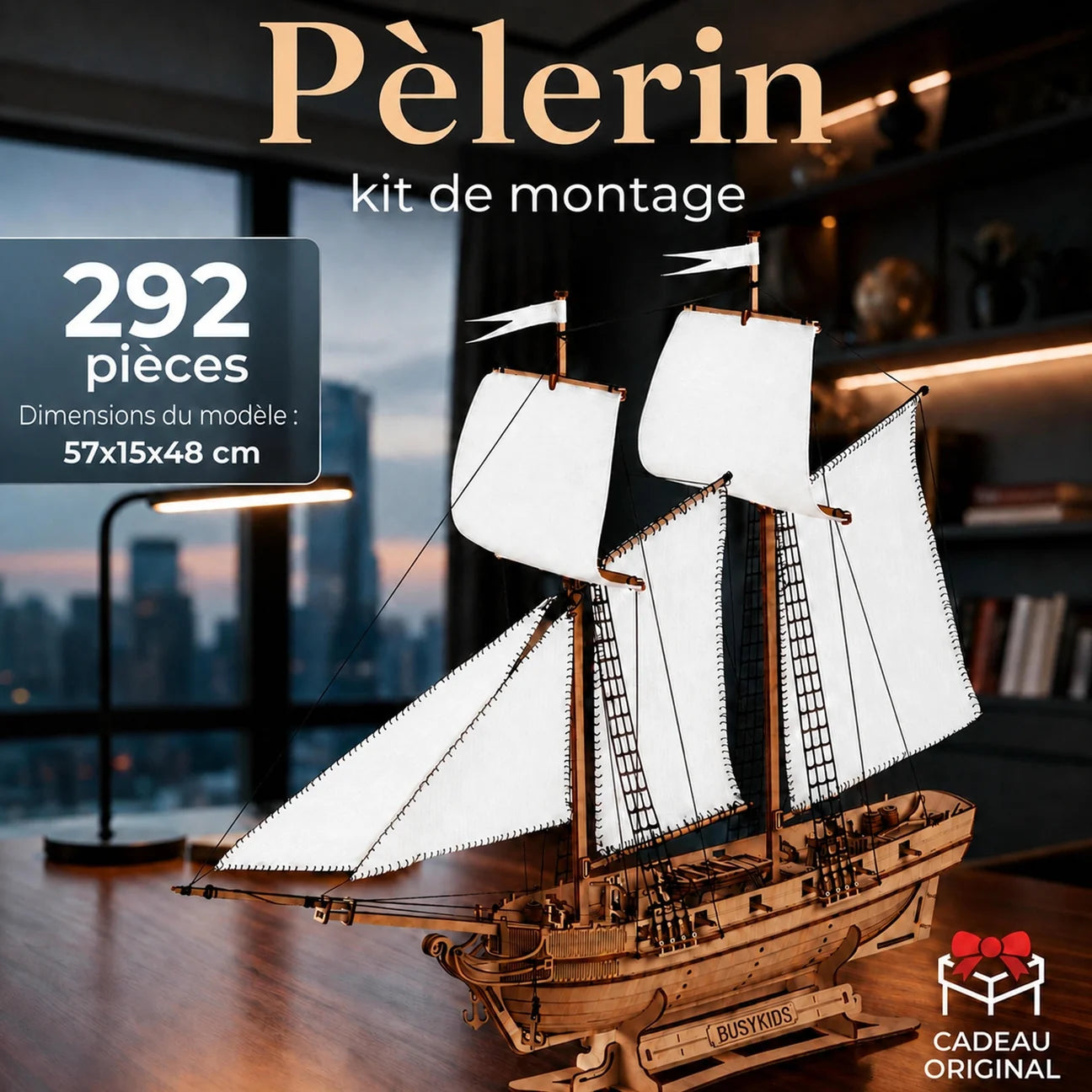 Puzzle 3D Pèlerin – Madera