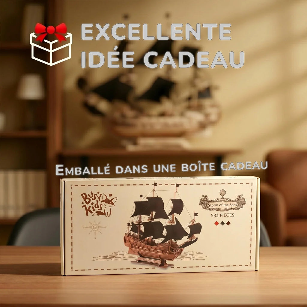 Puzzle 3D Le Virement de Mer – Madera