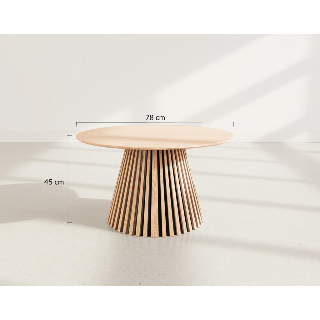 Freya - Mesa de centro - 78 cm - Madera