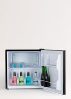 43L Minibar Fridge - Mini Refrigerator with Reversible Door - Black