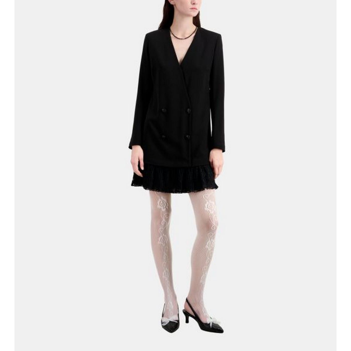 The Kooples - Robe Patineuse - Noir - Femme