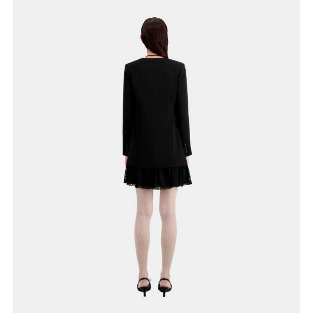 The Kooples - Robe Patineuse - Noir - Femme