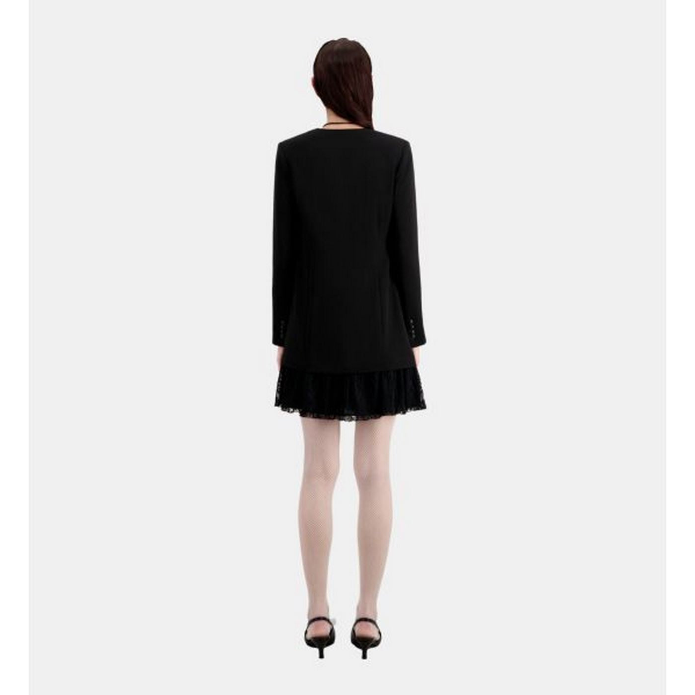 The Kooples - Robe Patineuse - Noir - Femme