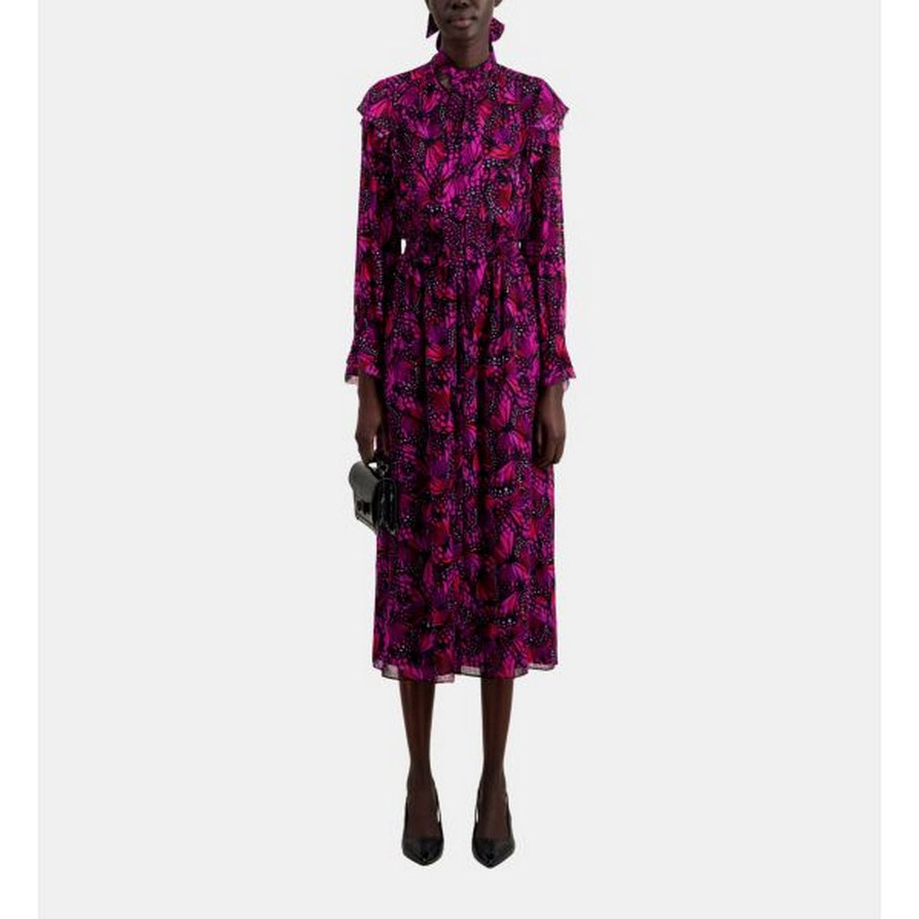 The Kooples - Robe Midi - Rose - Femme