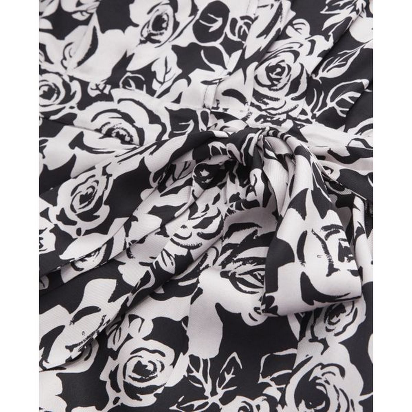 Wrap Dress - Black - Women