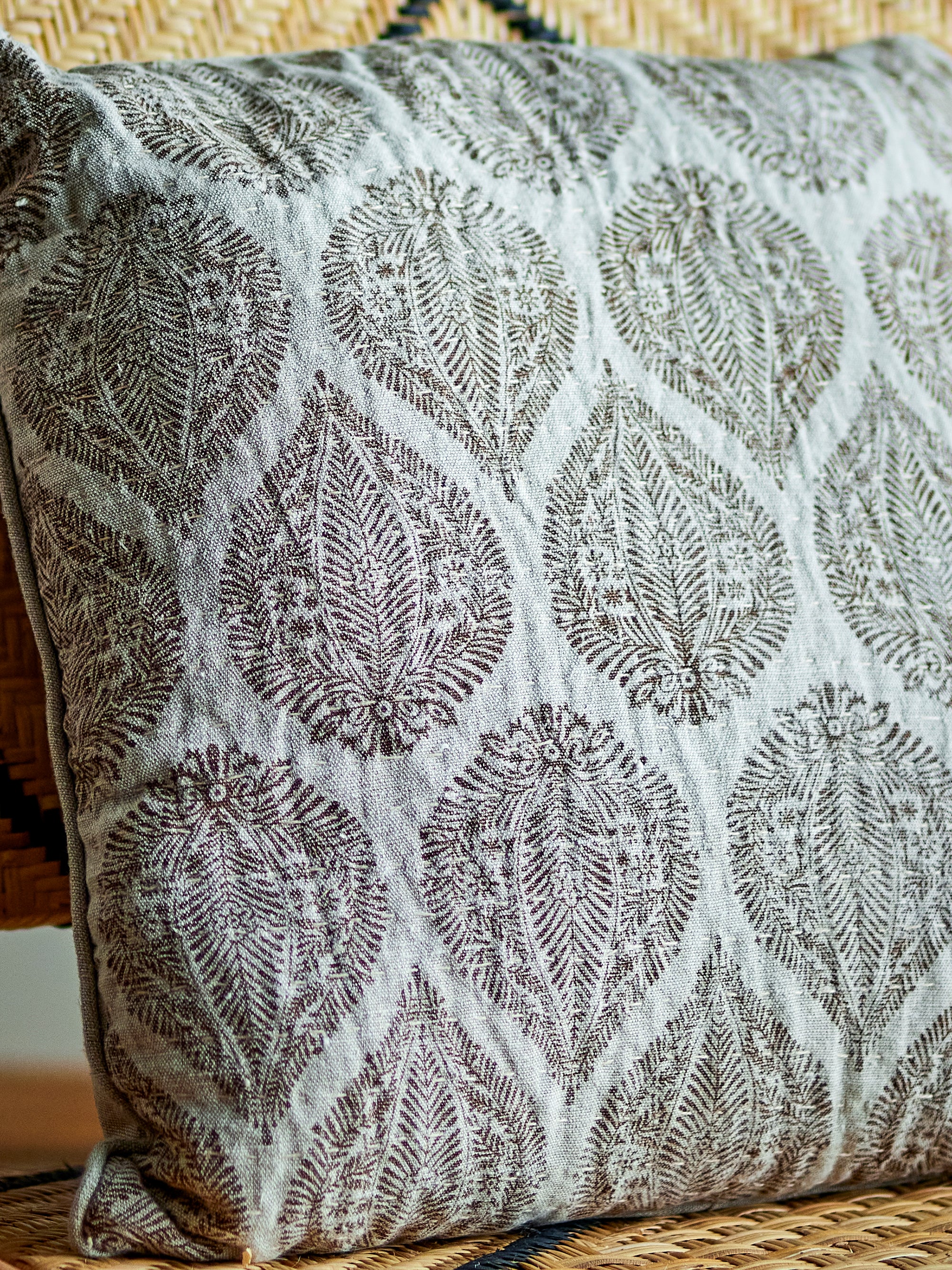 Cergy - Cushion - Brown - Cotton