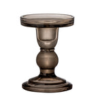 Joslyn - Candle Holder - Grey - Glass