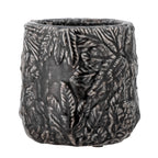 Nikou - Deco Plant Pot - Black - Terracotta