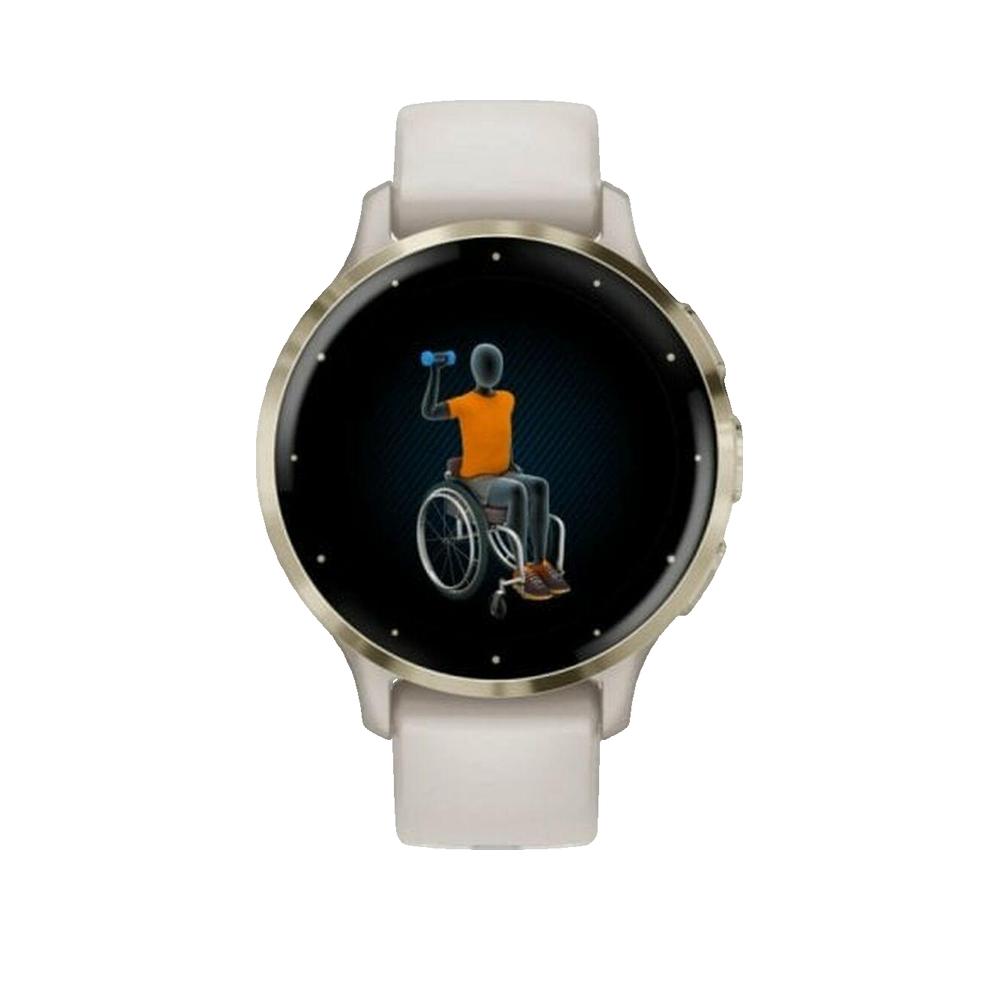 Reloj conectado Venu 3S - Oro marfil