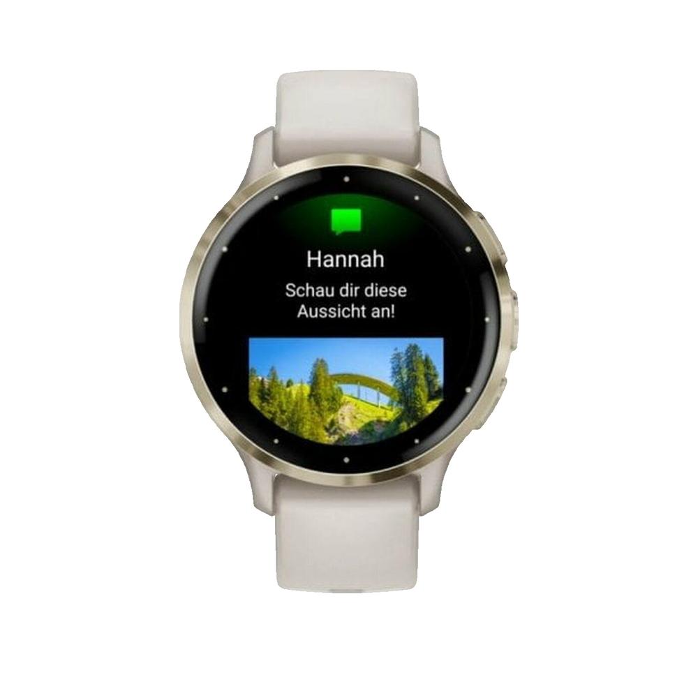 Reloj conectado Venu 3S - Oro marfil