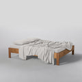 Flat Sheet - In Cotton Gauze 185G/M² - White