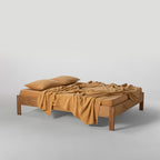 Flat Sheet - In Cotton Gauze 185G/M² - Honey