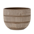 Aiva - Plant Pot - Brown - Stoneware