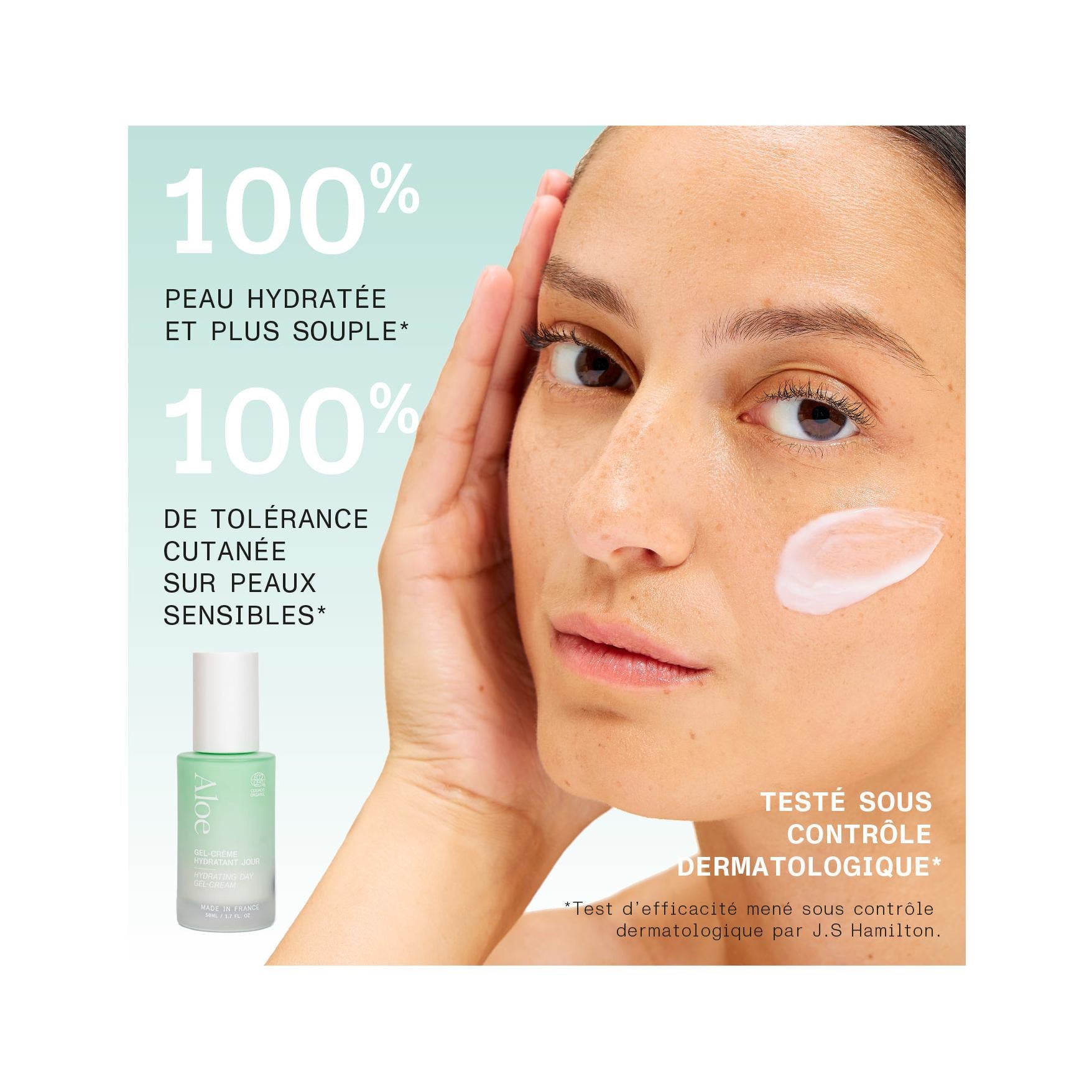 Duo Gel-crème jour & nuit BIO - Anti-âge & Hydratant