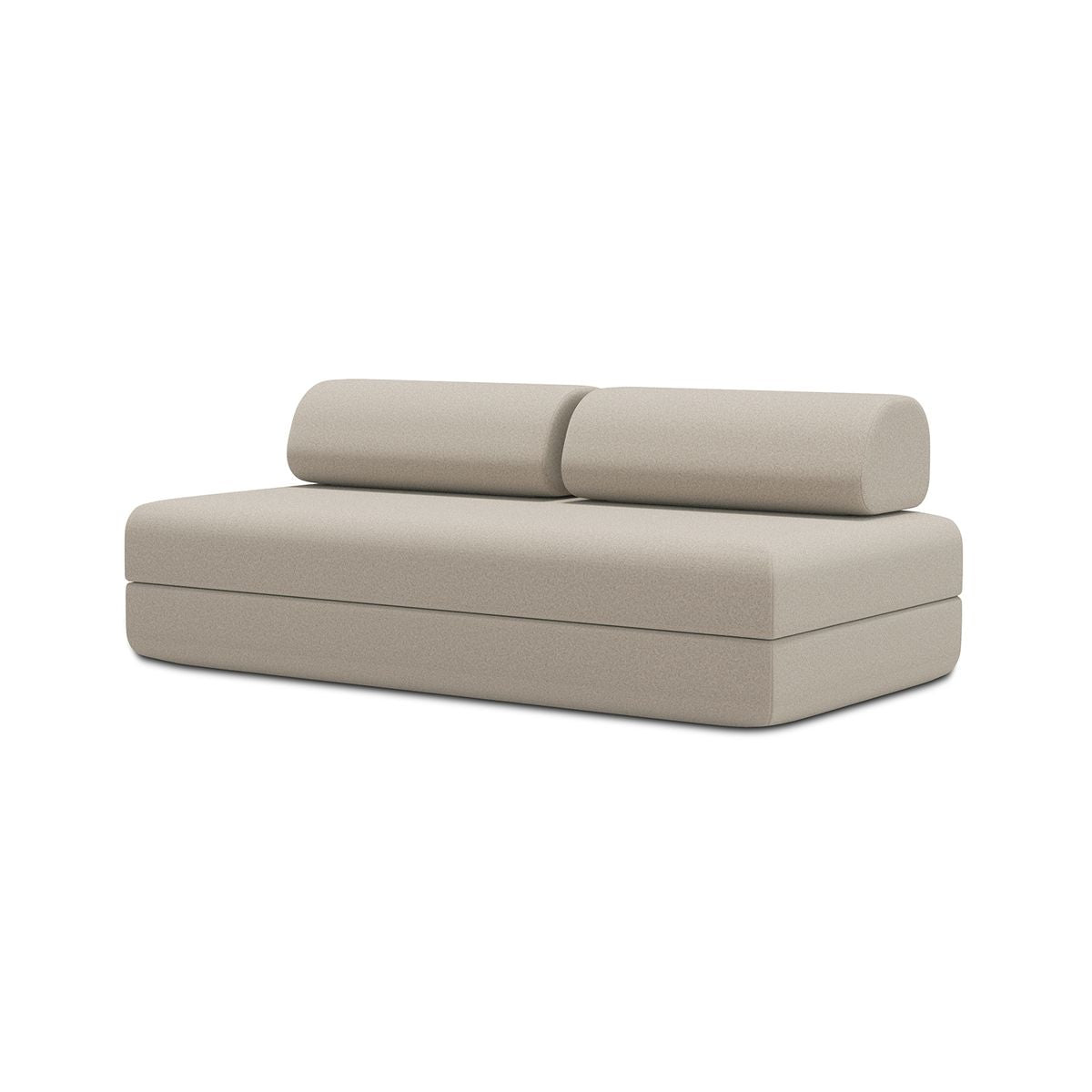 Gemma Straight Sofa - 3 Seater - Smooth Fabric