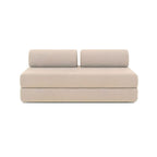 Gemma Straight Sofa - 3 Seater - Smooth Fabric