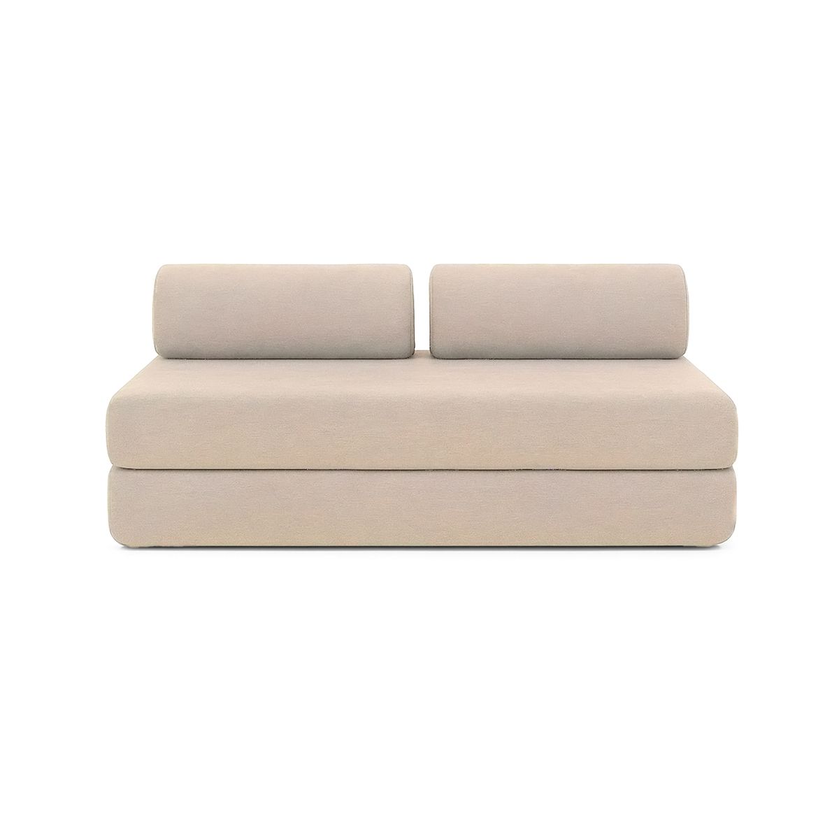 Gemma Straight Sofa - 3 Seater - Smooth Fabric