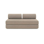 Gemma Straight Sofa - 3 Seater - Smooth Fabric