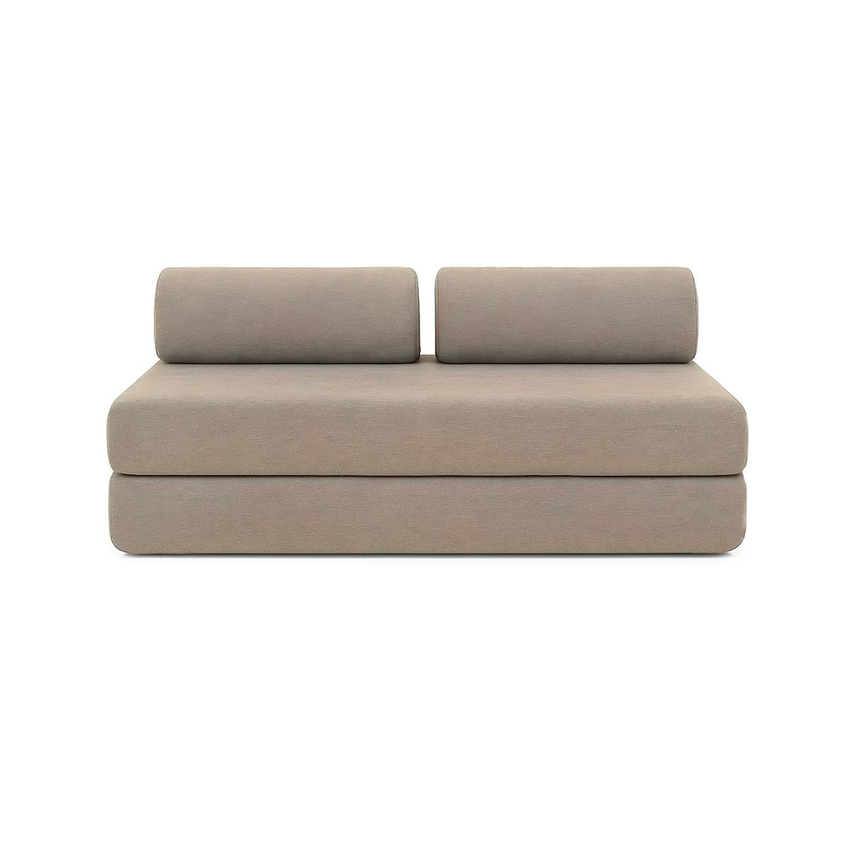 Gemma Straight Sofa - 3 Seater - Smooth Fabric