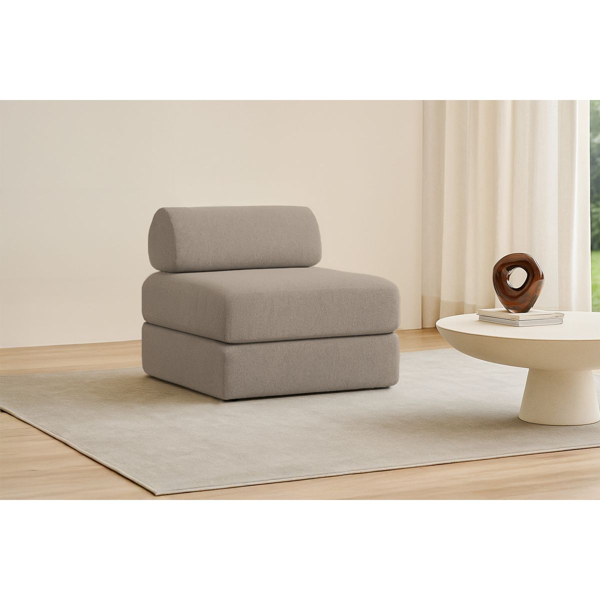 Gemma Armchair - Smooth Fabric