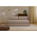 Gemma Straight Sofa - 3 Seater - Smooth Fabric