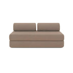 Gemma Straight Sofa - 3 Seater - Smooth Fabric