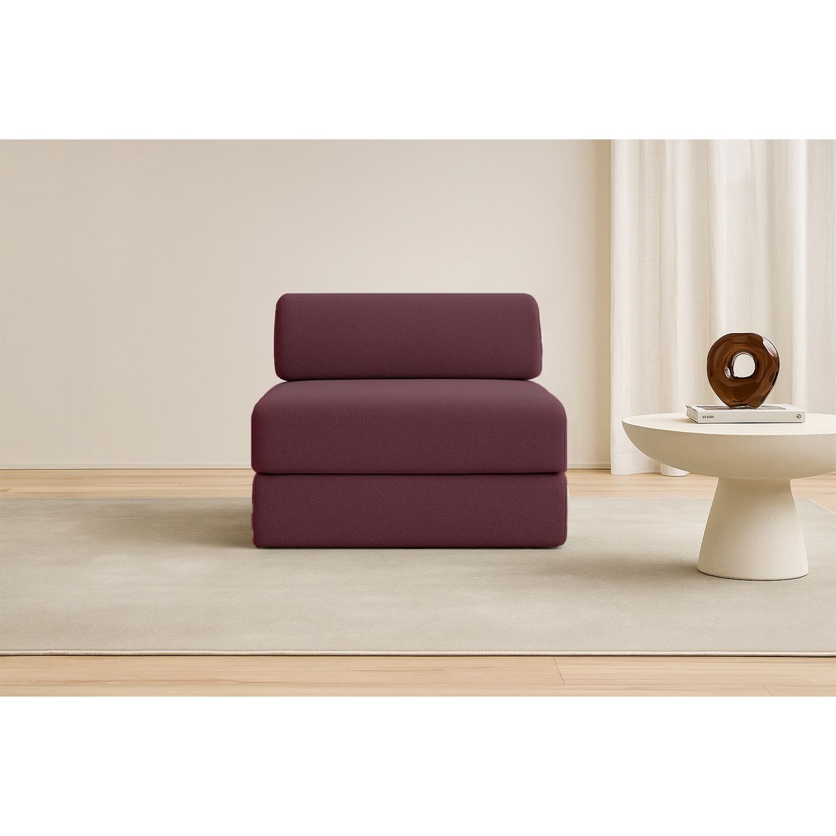 Gemma Armchair - Smooth Fabric
