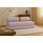 Gemma Straight Sofa - 3 Seater - Smooth Fabric