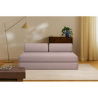 Gemma Straight Sofa - 3 Seater - Smooth Fabric