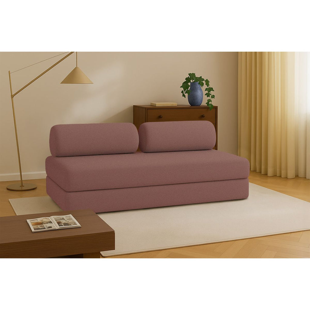Gemma Straight Sofa - 3 Seater - Smooth Fabric