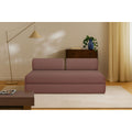 Gemma Straight Sofa - 3 Seater - Smooth Fabric
