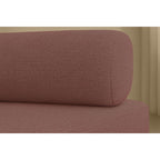 Gemma Straight Sofa - 3 Seater - Smooth Fabric