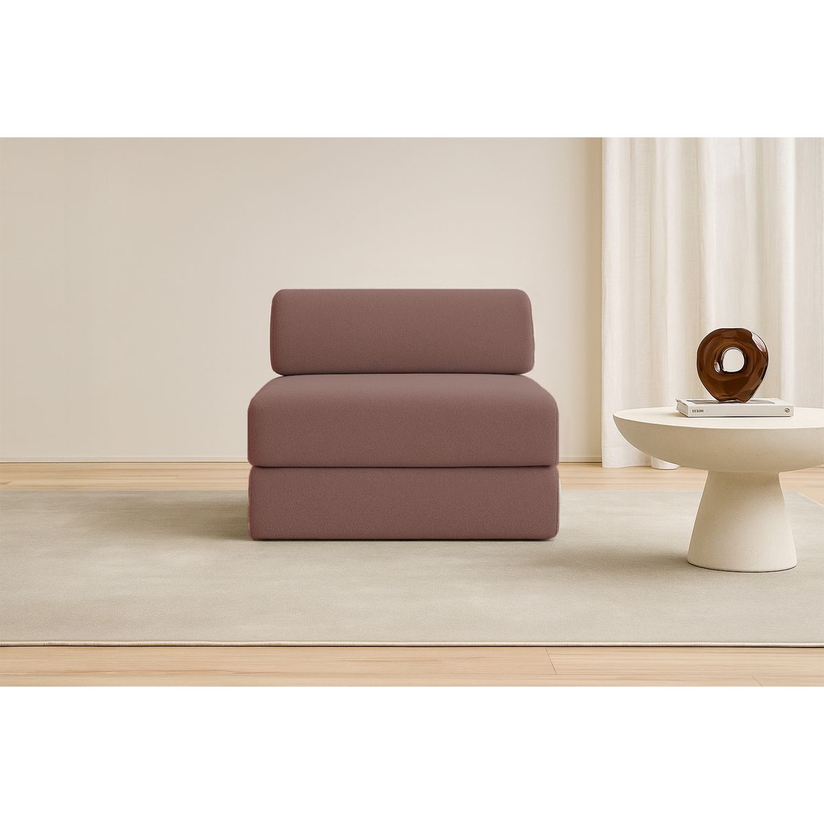 Gemma Armchair - Smooth Fabric