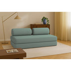 Gemma Straight Sofa - 3 Seater - Smooth Fabric