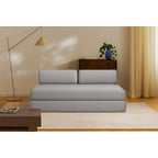 Gemma Straight Sofa - 3 Seater - Smooth Fabric