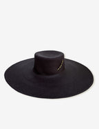 Sombrero de Paja Gena Xl - Negro