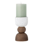 Marjun - Set of 6 Tealight Holders - Multicolour - Polyresin