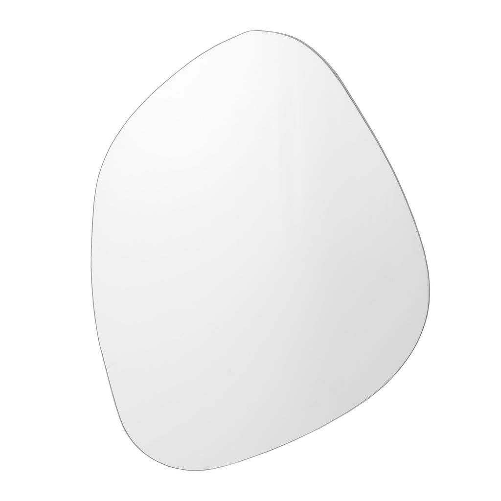 Aimie - Espejo De Pared - Plateado - Vidrio