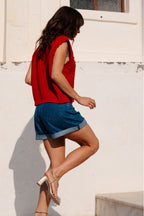 Gilet Paula Rouge
