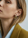 Givenchy Vintage 1980s Flame Clip-On Earrings