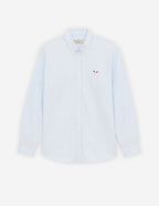 Maison Kitsuné - Camisa clásica con parche de zorro tricolor - Negro - Hombres