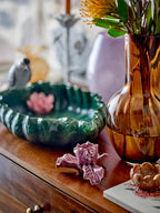 Rosali - Lot de 4 Objets Déco - Violet - Grès
